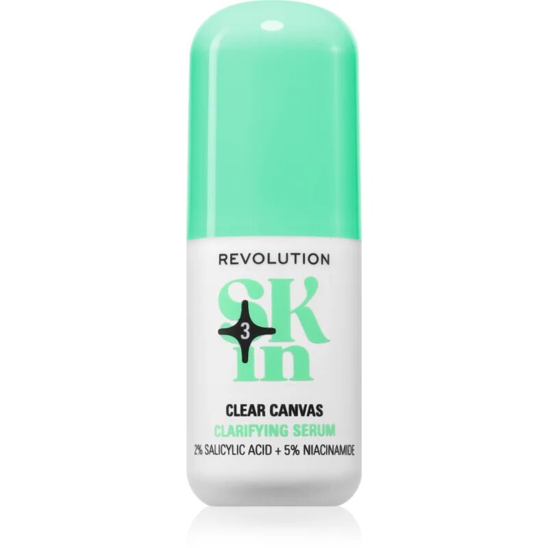 Revolution Skincare Clearly Clarify 5% Niacinamide & 2% Salicylic Clarifying Serum gladilni eksfoliacijski serum z niacinamidom 30 ml
