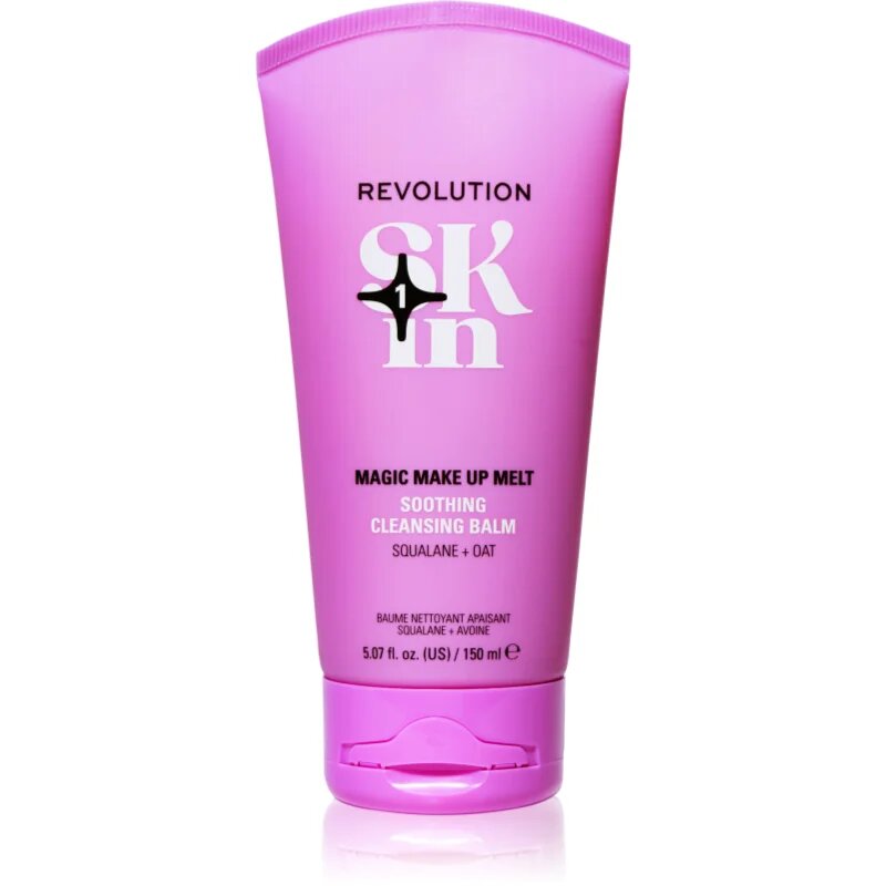 Revolution Skincare Go Gentle Squalane & Oat Soothing Cleansing Balm globinsko čistilni balzam s pomirjajočim učinkom 150 ml