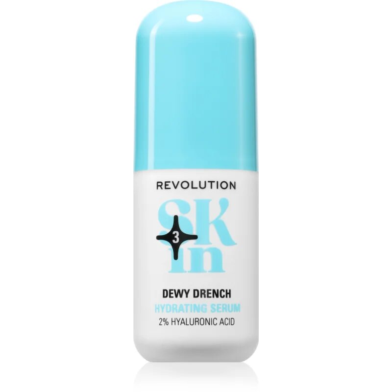 Revolution Skincare Happy Hydrate 2% Hyaluronic Acid Hydrating Serum vlažilni serum s hialuronsko kislino 30 ml
