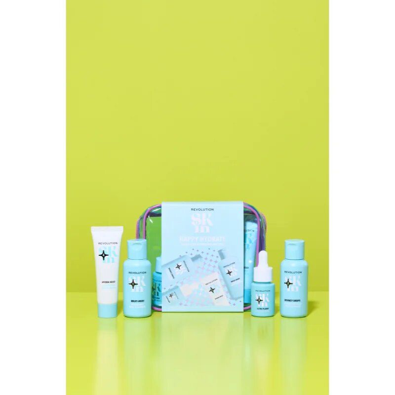 Revolution Skincare Happy Hydrate 4 Step Starter Kit darilni set za obraz