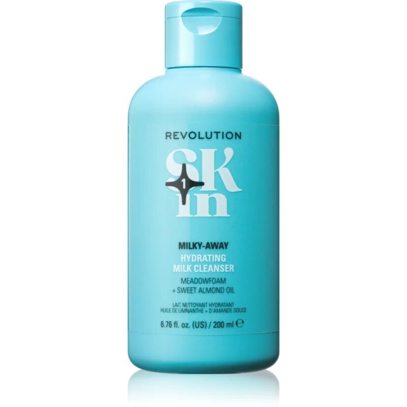Revolution Skincare Happy Hydrate Meadowfoam Hydrating Milk Cleanser vlažilno čistilno mleko 200 ml
