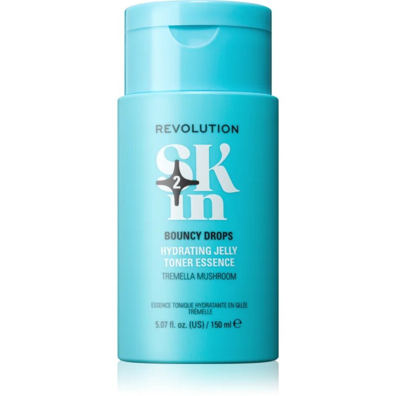 Revolution Skincare Happy Hydrate Tremella Mushroom Hydrating Toner Essence vlažilni tonik z gelasto teksturo 150 ml