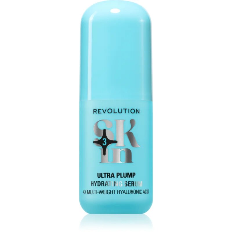 Revolution Skincare Happy Hydrate Ultra Plump Hyaluronic Acid Hydrating Serum intenzivno vlažilni serum 30 ml