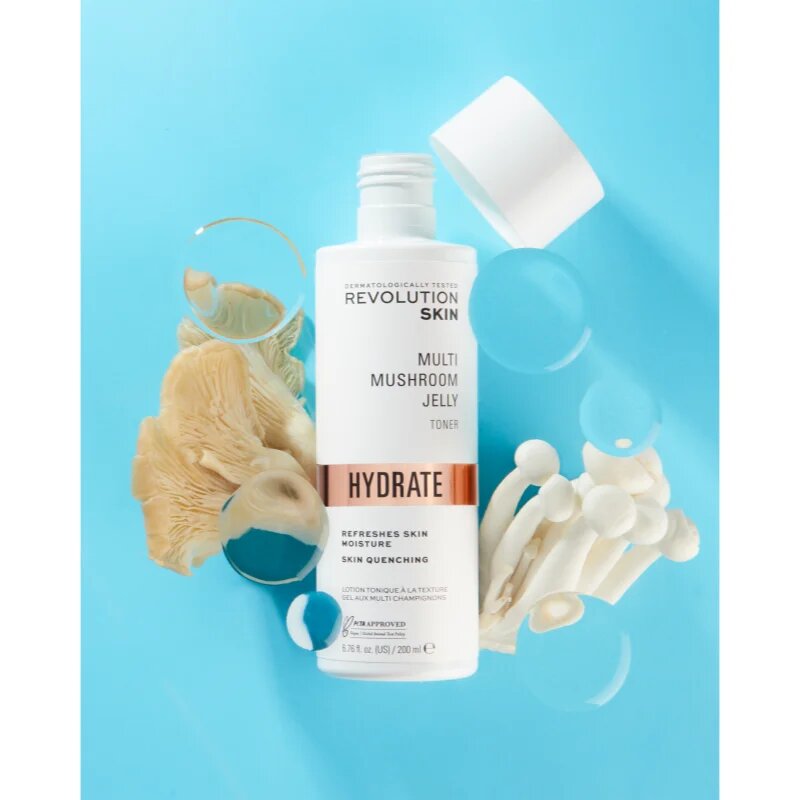 Revolution Skincare Multi Mushroom vlažilni in hranilni tonik 200 ml