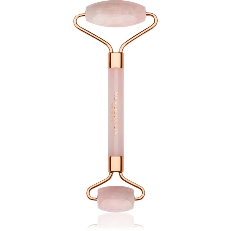 Revolution Skincare Roller Rose Quartz valjček za masažo za obraz 1 kos