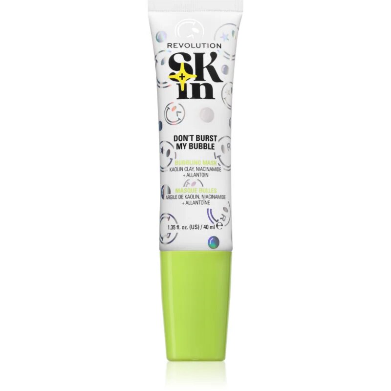 Revolution Skincare S.W.Smiley Bubbling Mask maska za obraz 40 ml