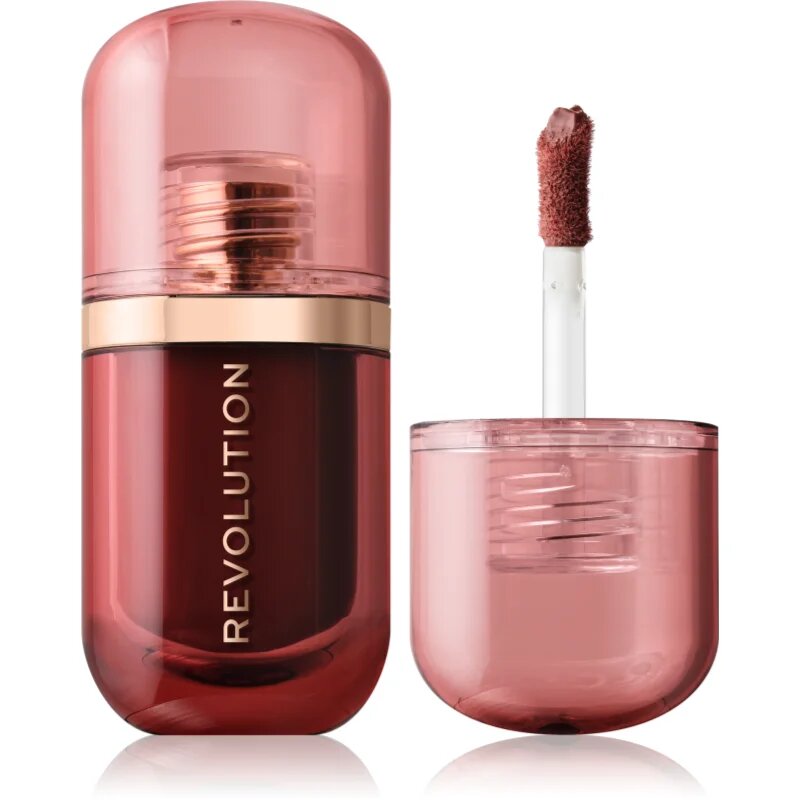 Revolution Superdewy Blush Burst tekoče rdečilo odtenek Caramel Cooler Bronze 4.2 ml
