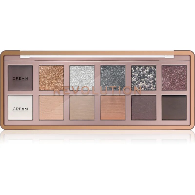 Revolution The Icon Palette paleta senčil za oči odtenek The Smokey Icon Grunge Palette 12x0.7 g