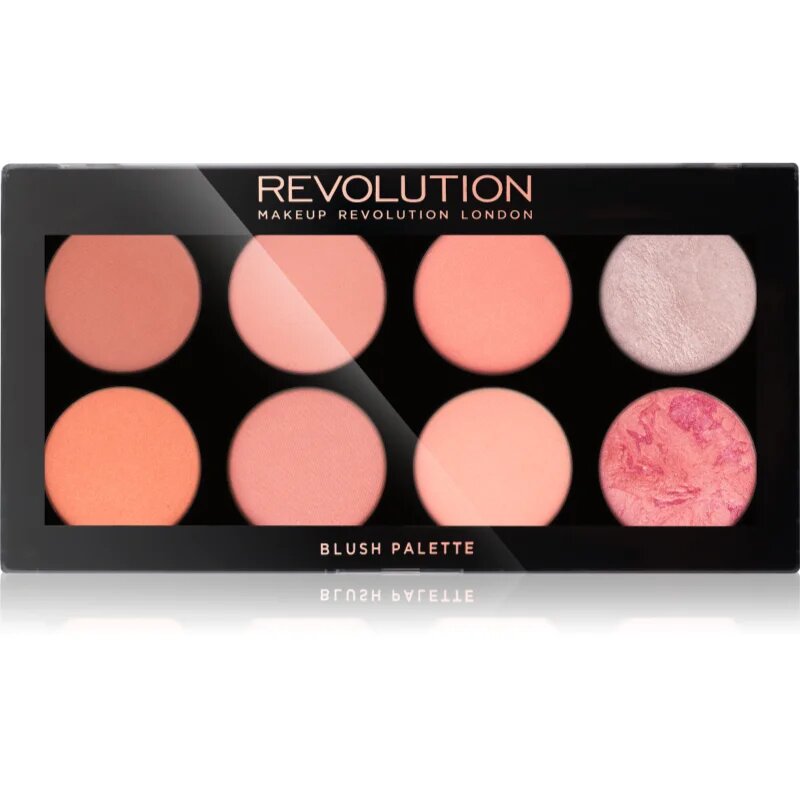 Revolution Ultra Blush paleta rdečil odtenek Hot Spice 13 g