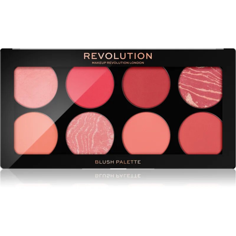Revolution Ultra Blush paleta rdečil odtenek Sunset Burst 8x1.6 g