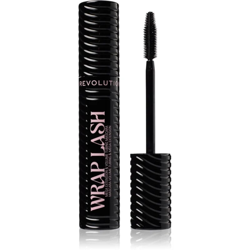 Revolution Wrap Lash maskara za volumen odtenek Ultra Black 8.5 ml