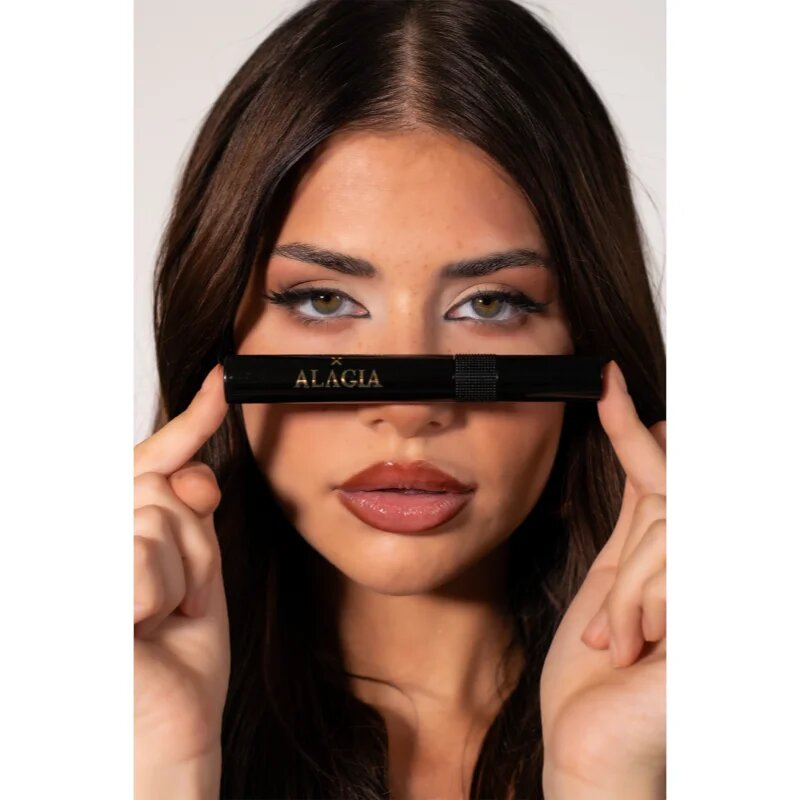 Revolution X Alagia Fill Fluffy maskara za večji volumen in privihanje trepalnic odtenek Black 10 ml