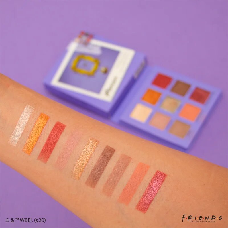 Revolution X Friends paleta senčil za oči odtenek Monica 9 g