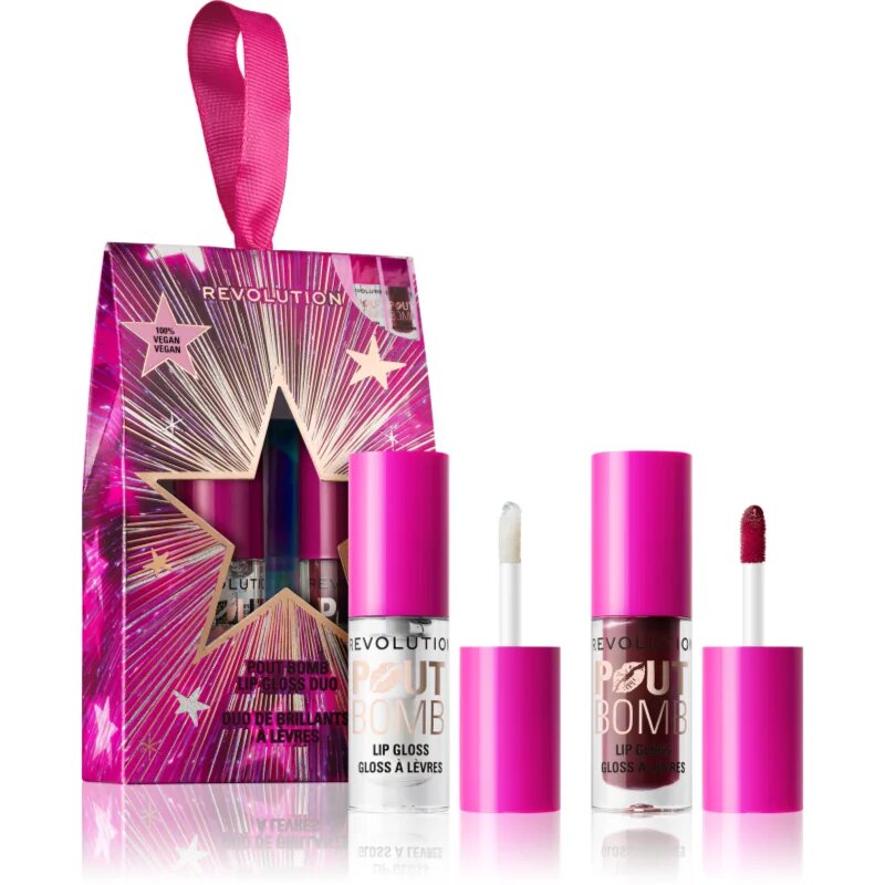 Revolution Xmas 2025 Pout Bomb božični darilni set za ustnice