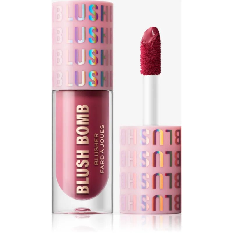 Revolution Y2k Blush Bomb tekoče rdečilo odtenek That's Cute Pink 4.5 ml