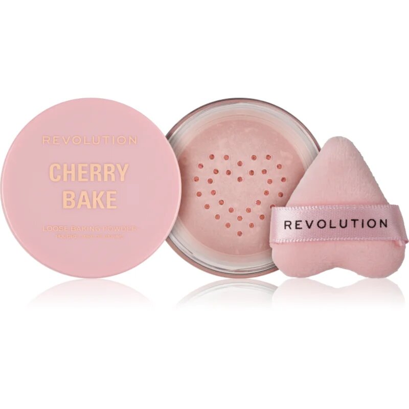 Revolution Y2k Cherry Bake matirajoč puder v prahu 3.2 g