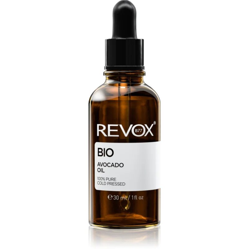 Revox B77 BIO Avocado Oil 100% Pure bio avokadovo olje za prehrano in hidracijo 30 ml