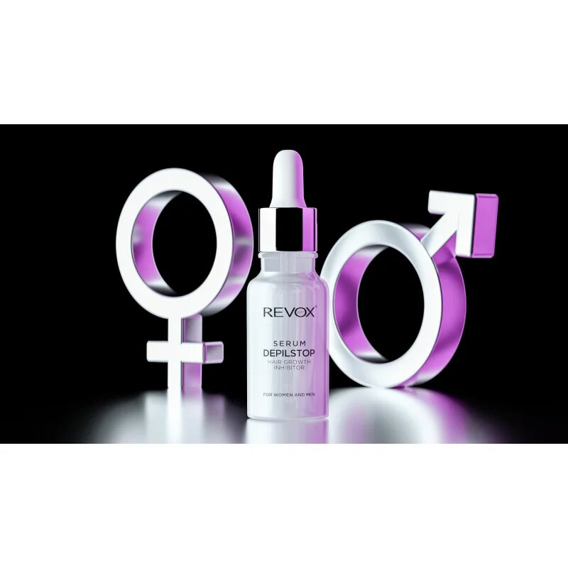 Revox B77 Depilstop Serum pripravek za upočasnitev rasti dlačic za obraz in telo 20 ml