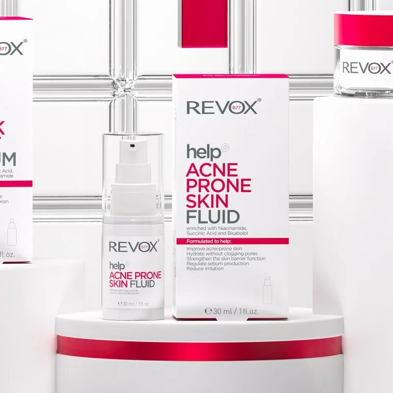Revox B77 Help Acne Prone Skin Fluid lahki vlažilni fluid za aknasto kožo 30 ml