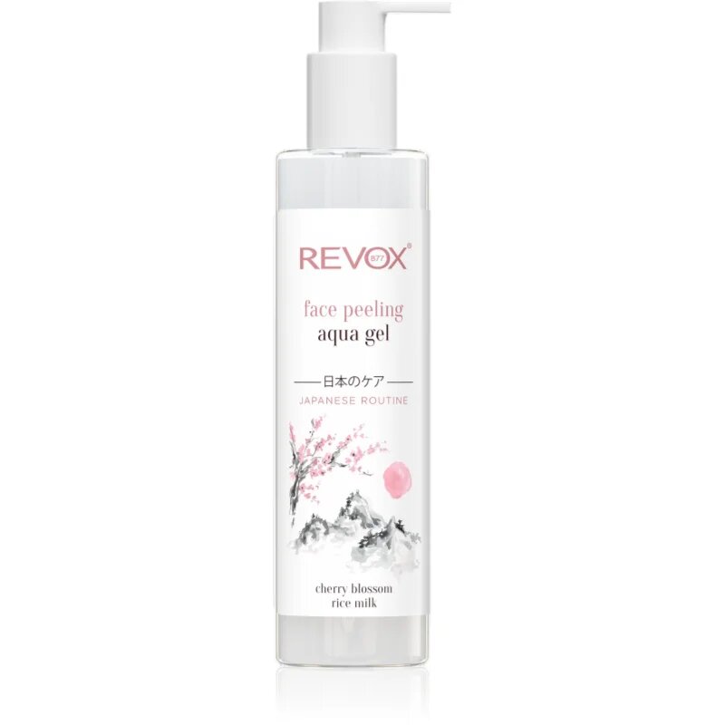 Revox B77 Japanese Routine Face Peeling Aqua Gel nežni čistilni piling za obraz 250 ml