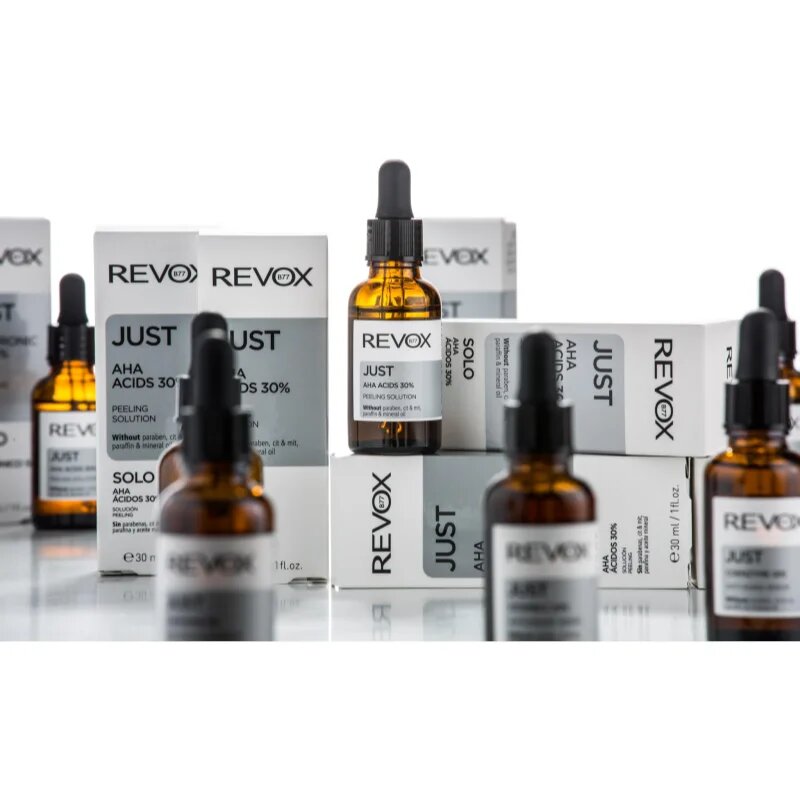Revox B77 Just AHA Acids 30% eksfoliacijski piling serum 30 ml
