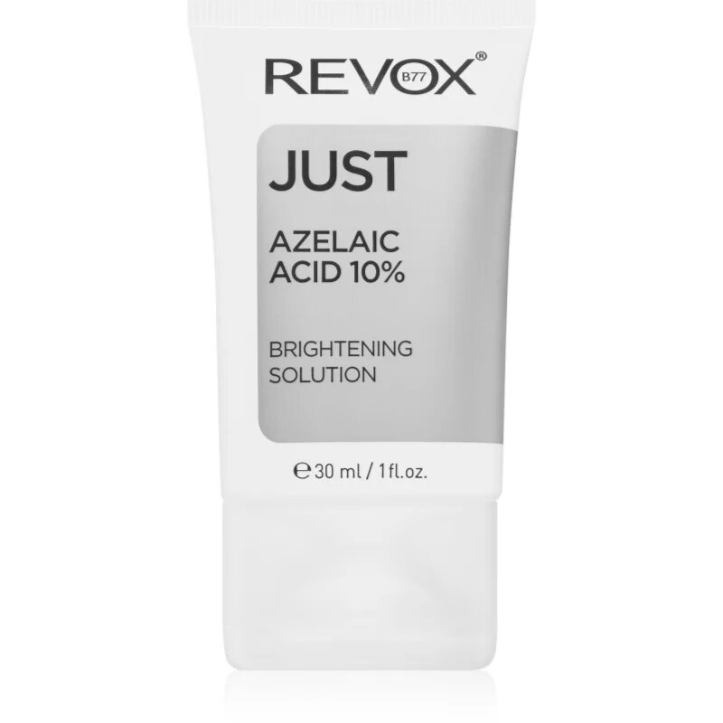 Revox B77 Just Azelaic Acid 10% posvetlitvena emulzija za obraz 30 ml