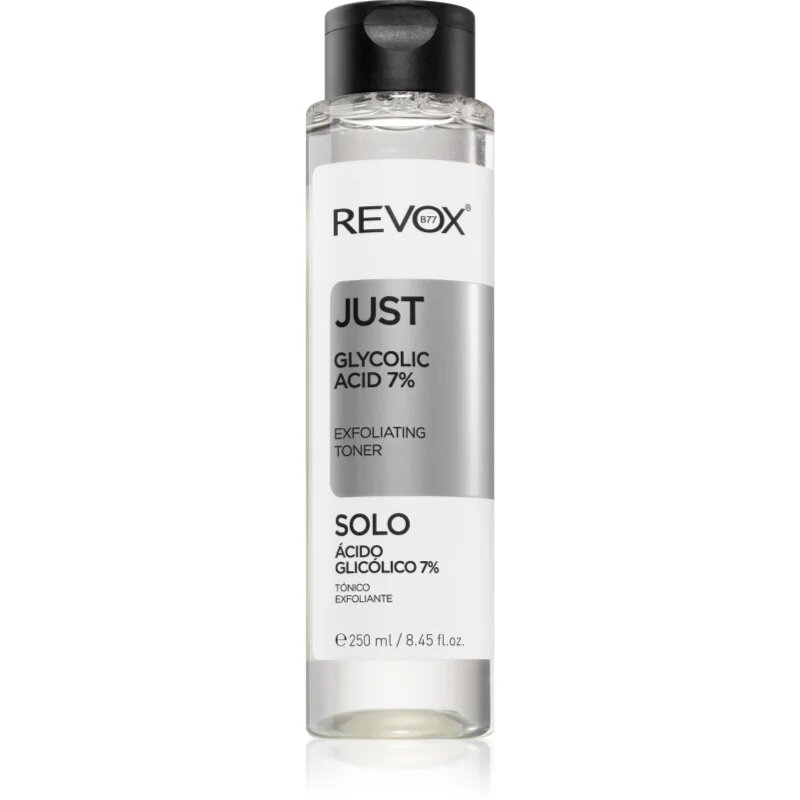 Revox B77 Just Glycolic Acid 7% nežni eksfoliacijski tonik 250 ml