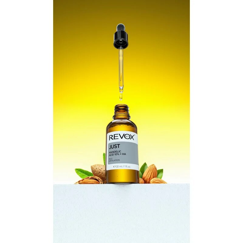 Revox B77 JUST Mandelic Acid 10% + HA Gladilni serum z mandljevo kislino 30 ml