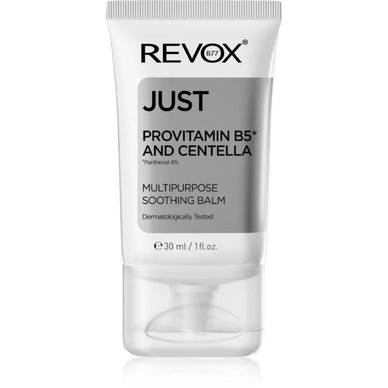 Revox B77 JUST Provitamin B5 and Centella vlažilni balzam za pomiritev kože 30 ml