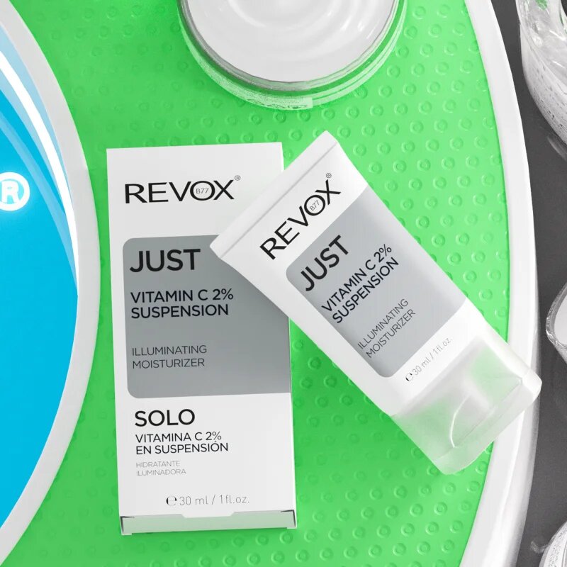 Revox B77 Just Vitamin C 2% Suspension posvetlitvena vlažilna krema za obraz in vrat 30 ml
