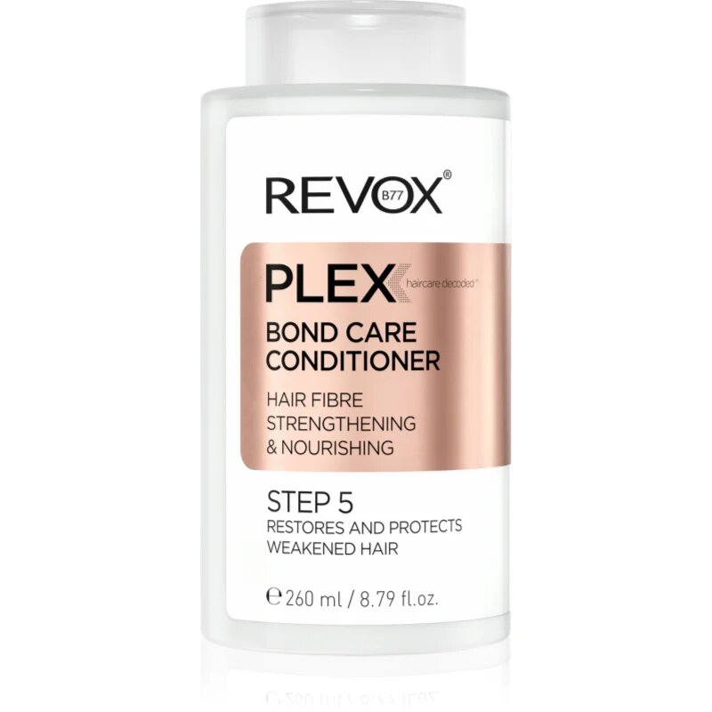 Revox B77 PLEX Bond Care Conditioner. Step 5 hranilni balzam za krepitev las 260 ml