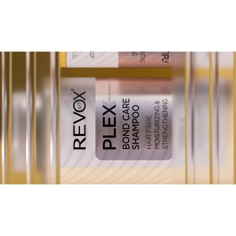 Revox B77 PLEX Bond Care Shampoo. Step 4 šampon za okrepitev las z vlažilnim učinkom 260 ml