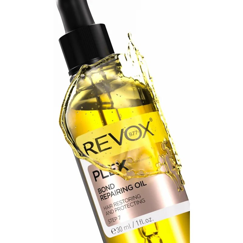 Revox B77 PLEX Bond Repairing Oil. Step 7 hranilno olje za sijaj in mehkobo las 30 ml