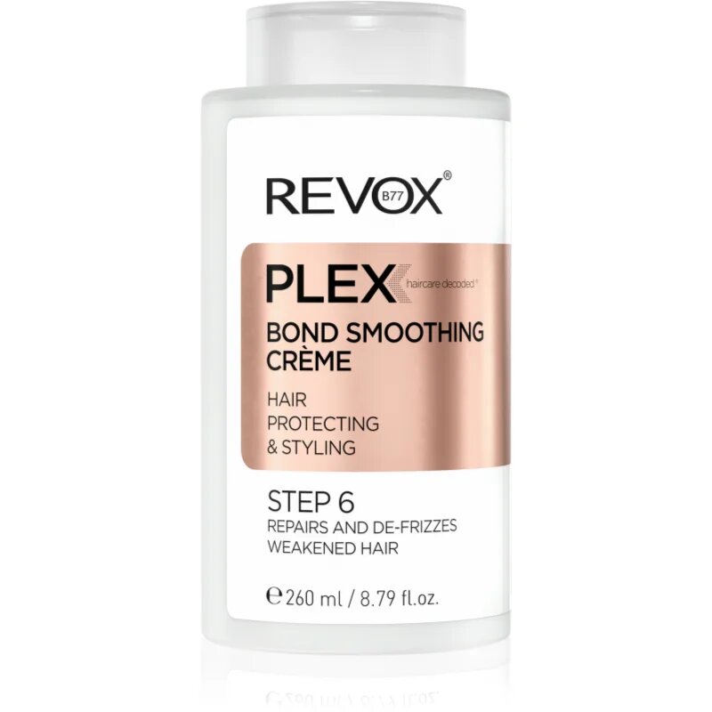 Revox B77 PLEX Bond Smoothing Crème. Step 6 krema za glajenje za krepitev las 260 ml