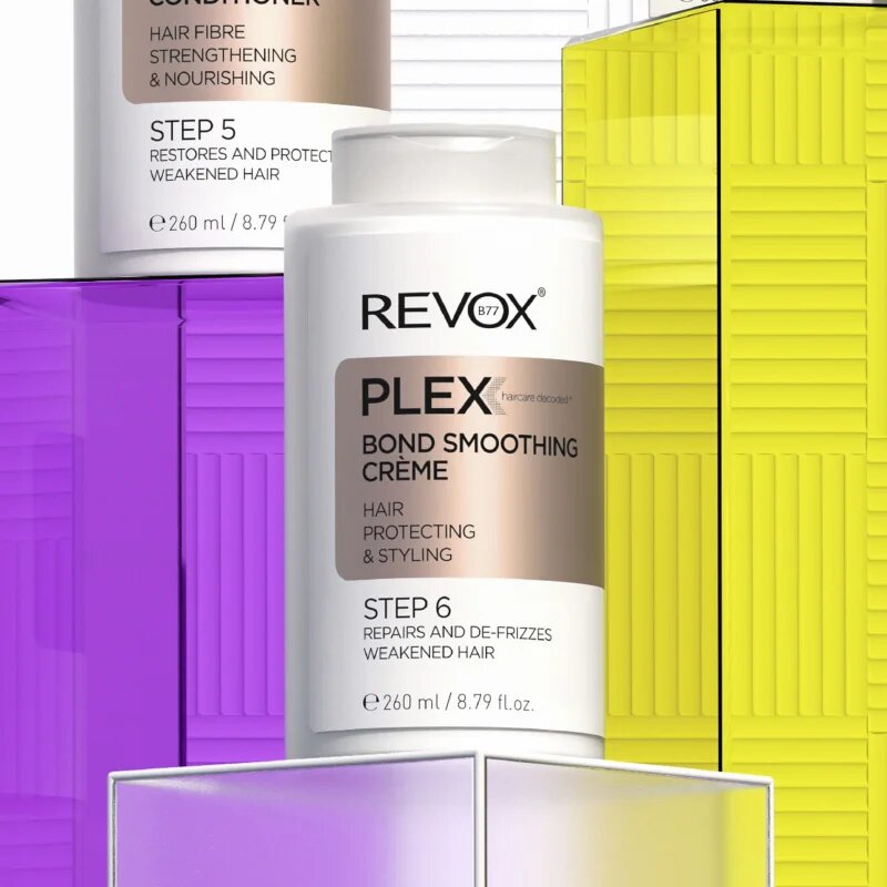 Revox B77 PLEX Bond Smoothing Crème. Step 6 krema za glajenje za krepitev las 260 ml