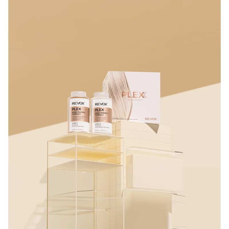 Revox B77 PLEX Hair Rebuilding System Professional Set set za barvane in poškodovane lase za profesionalno uporabo 3x260 ml