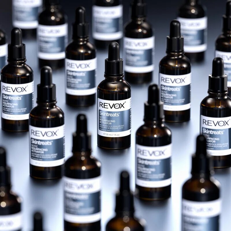 Revox B77 Skintreats Biotic Resurfacing Activator gladilni eksfoliacijski serum za osvetlitev kože 30 ml