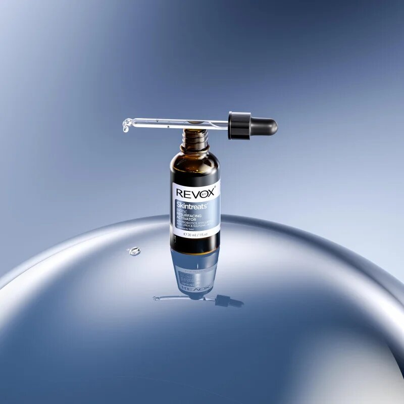 Revox B77 Skintreats Biotic Resurfacing Activator gladilni eksfoliacijski serum za osvetlitev kože 30 ml