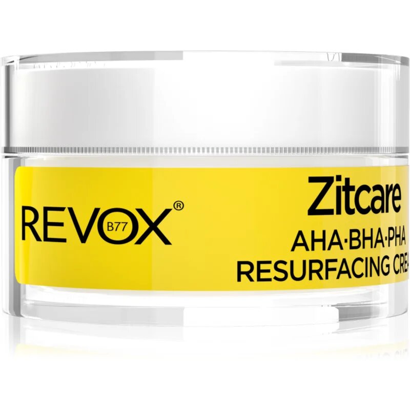 Revox B77 Zitcare AHA BHA PHA Resurfacing Cream gladilna nočna krema 50 ml