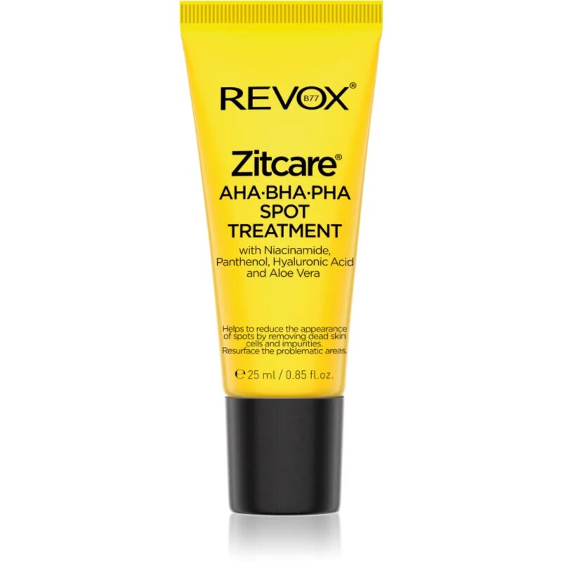 Revox B77 Zitcare AHA BHA PHA Spot Treatment lokalna nega proti aknam 25 ml
