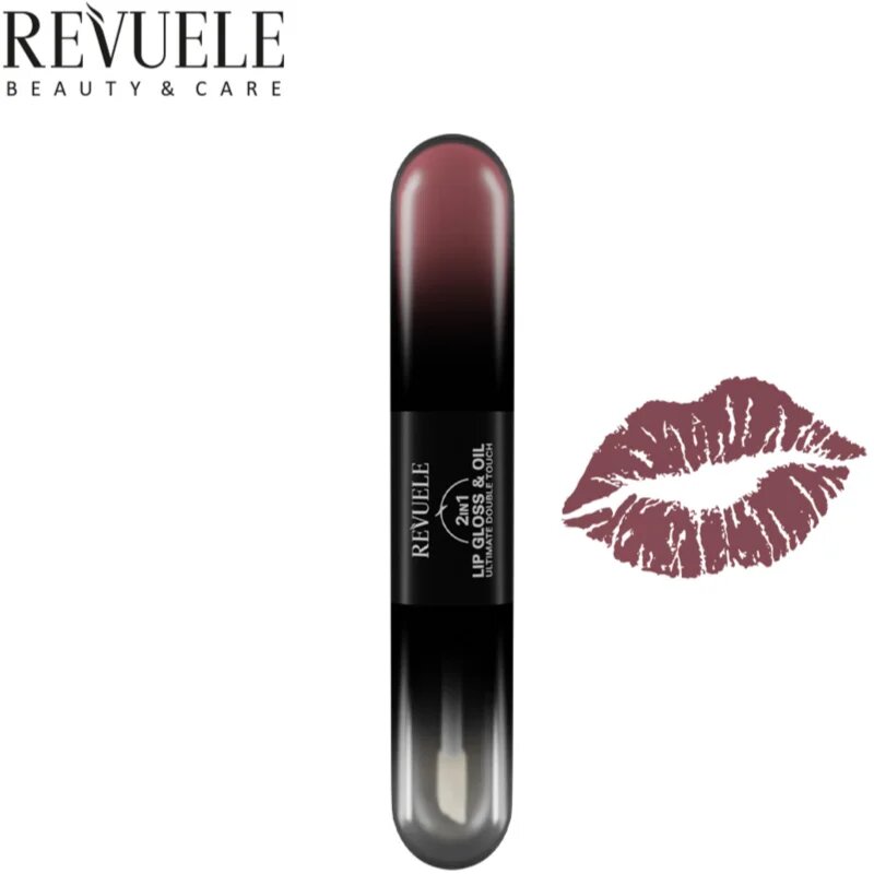 Revuele 2IN1 Lip Gloss & Oil sijaj za ustnice 2 v 1 odtenek 09 7 ml