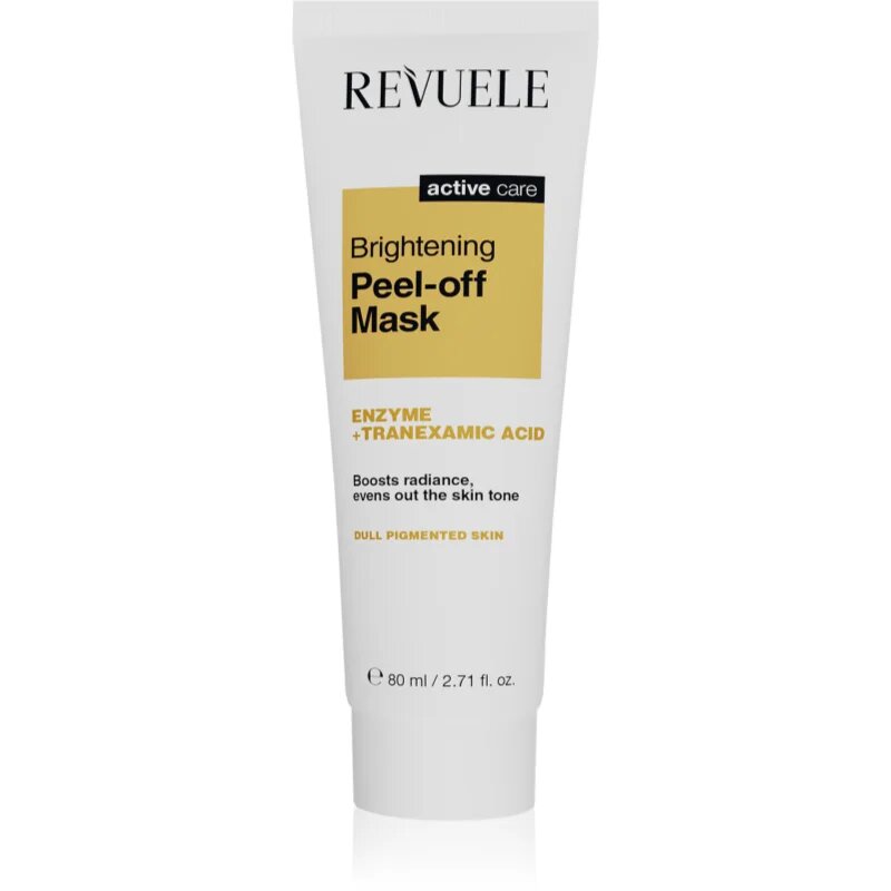 Revuele Active Care Peel-off Mask luščilna maska za osvetlitev kože 80 ml