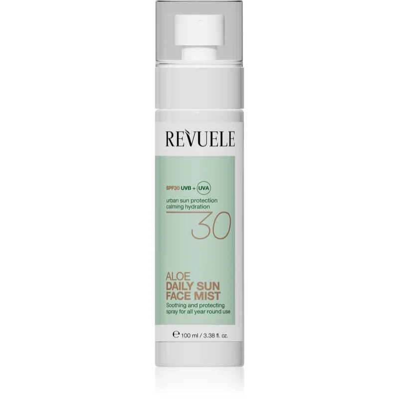 Revuele Aloe Daily Sun Face Mist SPF 30 zaščitna meglica za obraz SPF 30 100 ml