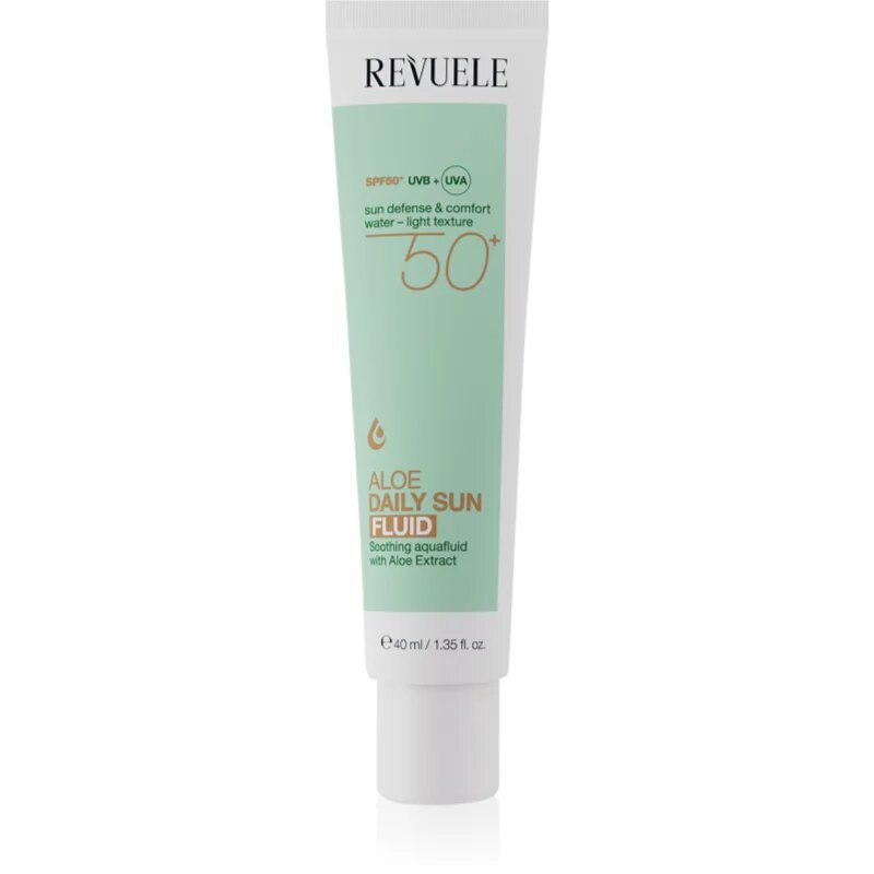 Revuele Aloe Daily Sun Fluid SPF 50+ lahki zaščitni fluid SPF 50+ 40 ml