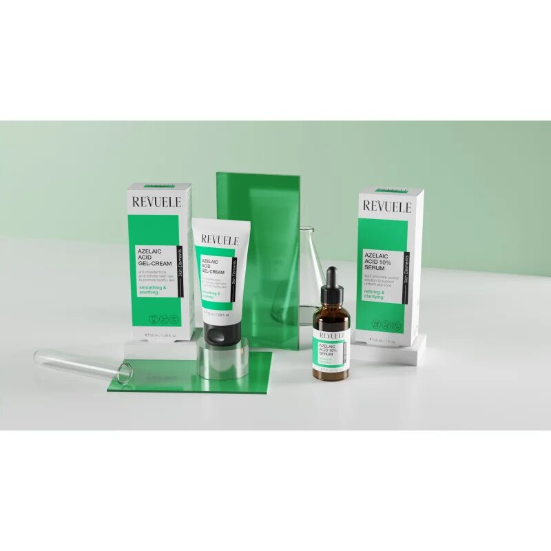 Revuele Azelaic Acid 10% Serum mehčalni serum proti nepravilnostim na koži 30 ml
