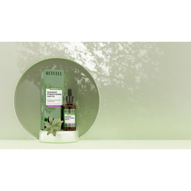 Revuele Botanical Care Rosemary olje za krepitev za pospeševanje rasti las 50 ml