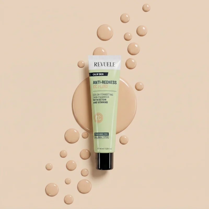 Revuele Calm Skin Anti-Redness CC krema s pomirjajočim učinkom 40 ml