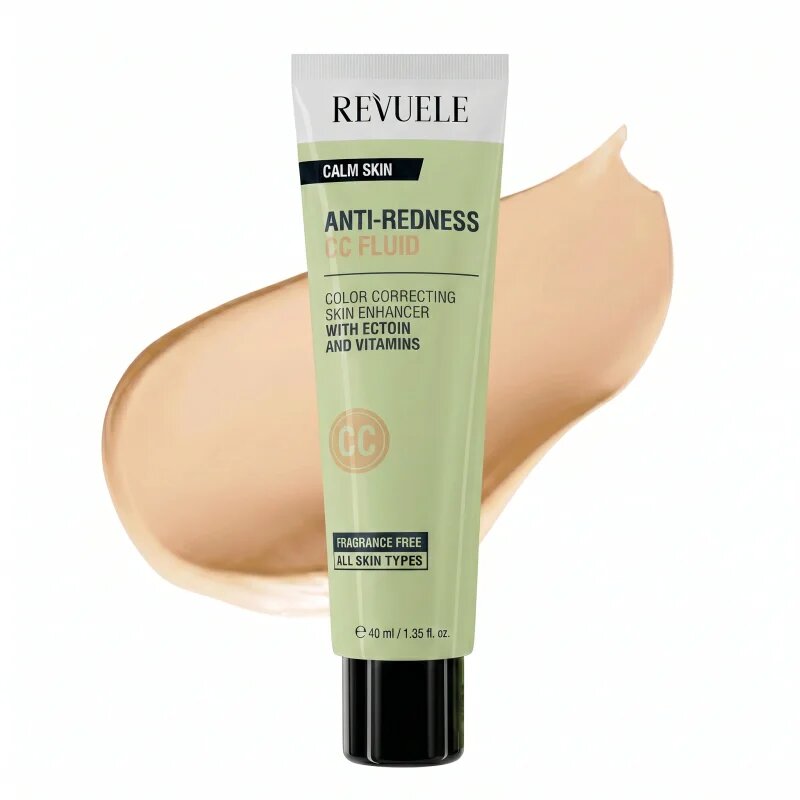 Revuele Calm Skin Anti-Redness CC krema s pomirjajočim učinkom 40 ml