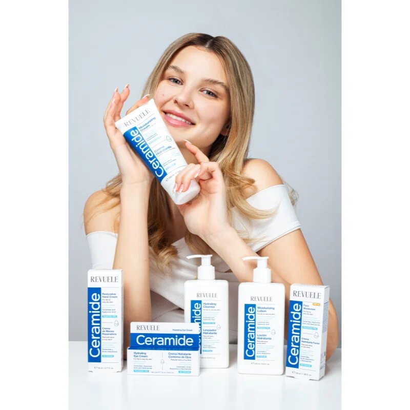Revuele Ceramide Hydrating Cleanser gel za umivanje obraza in tela za suho do zelo suho kožo 250 ml