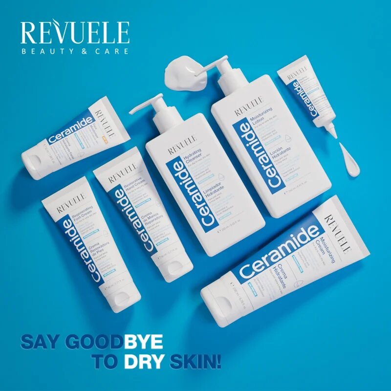 Revuele Ceramide Hydrating Cleanser gel za umivanje obraza in tela za suho do zelo suho kožo 250 ml
